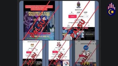 On TikTok, fake PDRM recruitment ads go viral despite police .